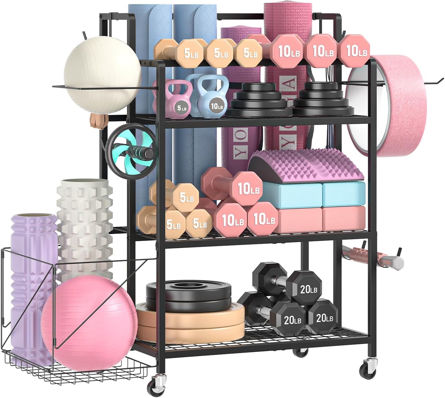 Home Gym Training - Rangement pour salle de sport à