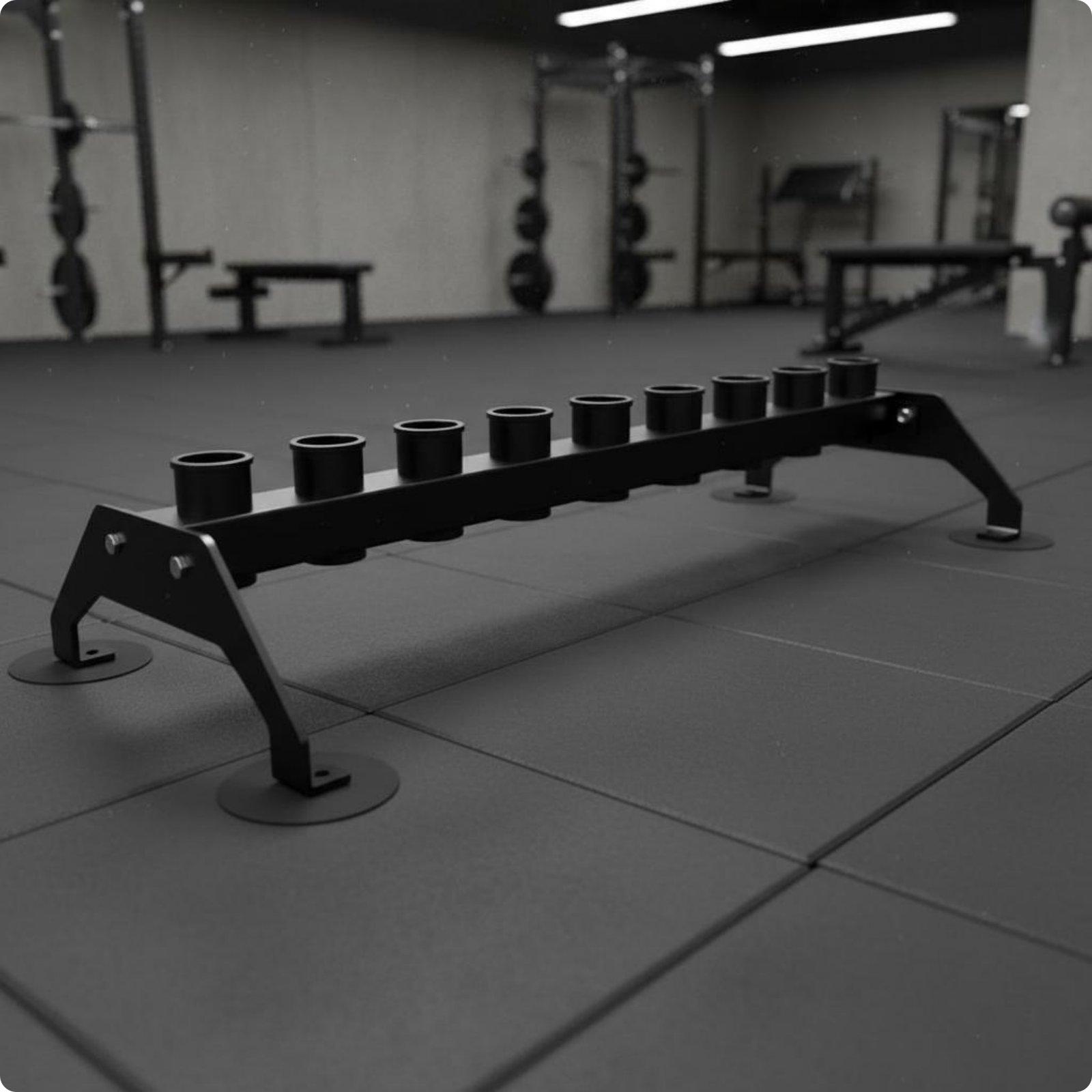 Home Gym Organization - Support de sol pour barres de