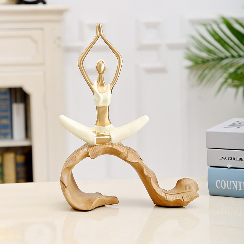 Home Gym Yoga Room - Ornements décoratifs nordiques pour la maison,