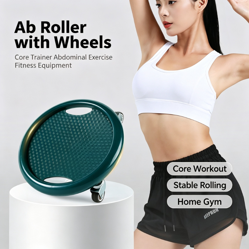 Ab Roller Wheel - 1 pièce, disque de roulement abdominal