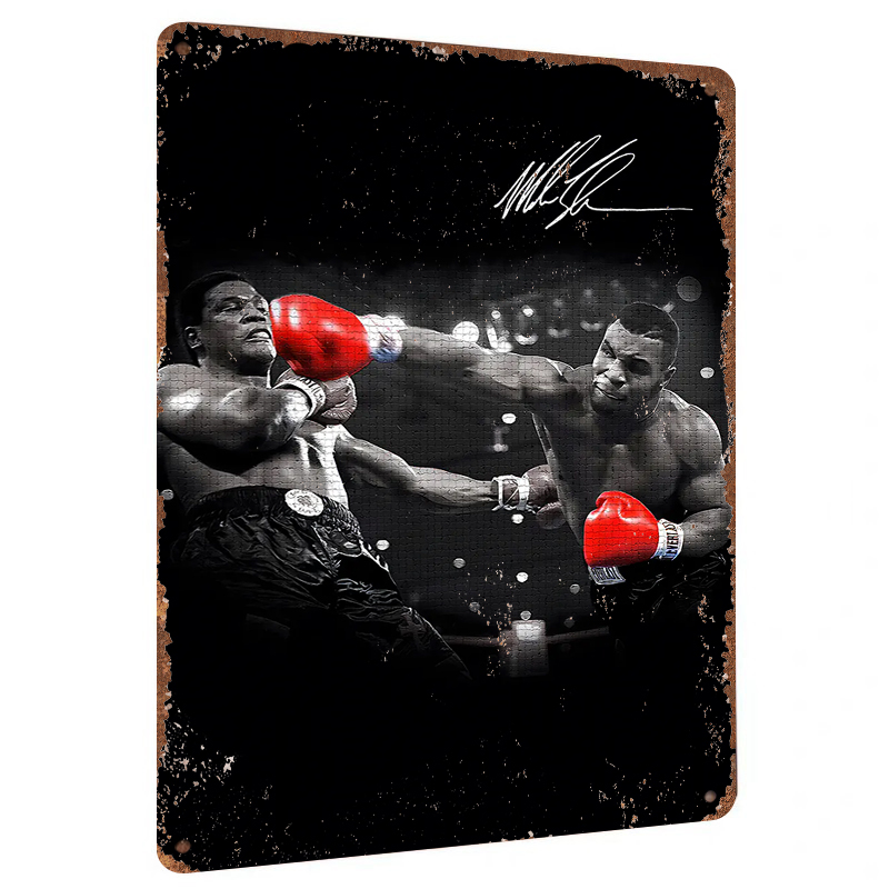 Home Gym Vs - Vintage boxe légendes fer mur Art
