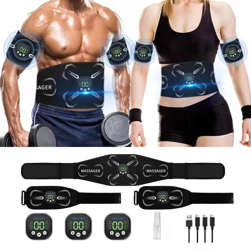 Home Gym Rig - Stimulateur Musculaire EMS, Entraîneur Abdominal, Tonificateur