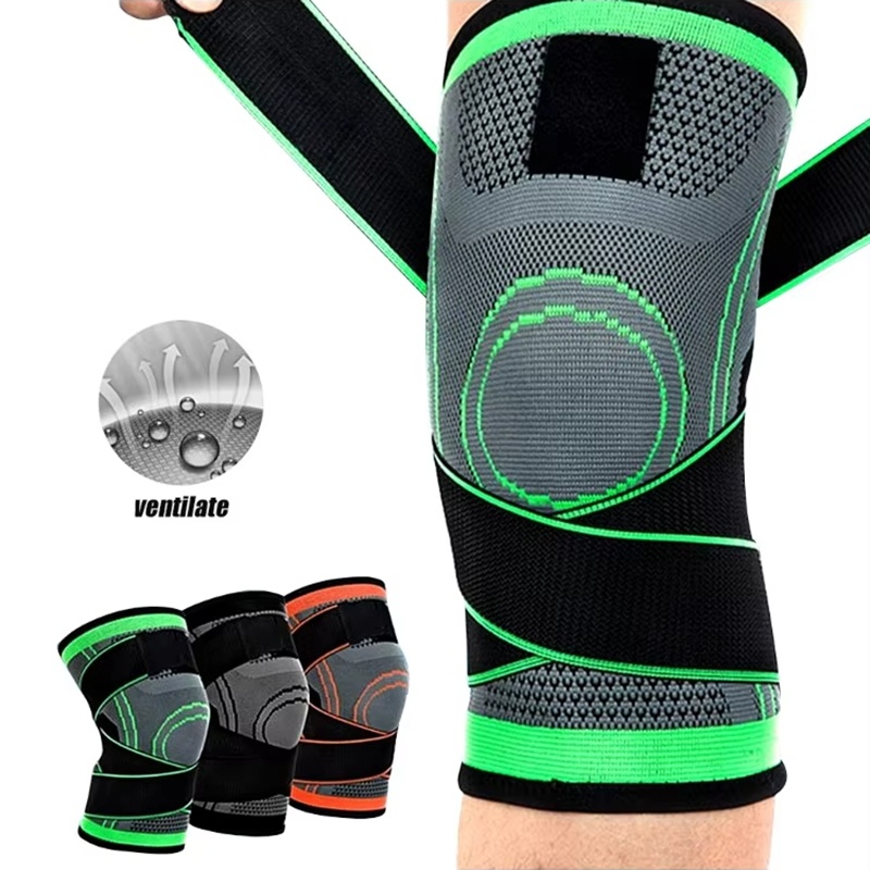 Home Gym Set - Genouillère de compression souple pour le