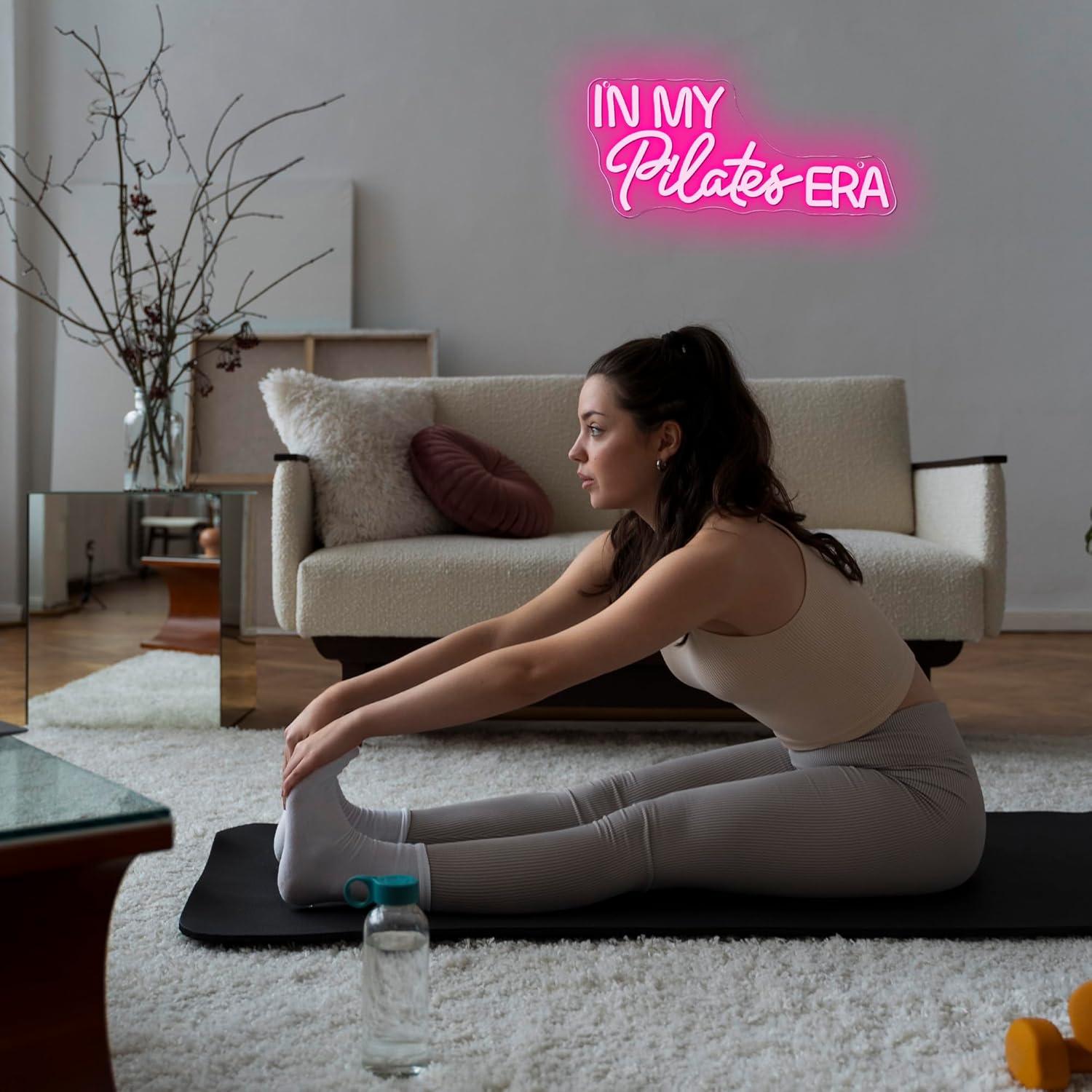 Enseigne néon « In My Pilates  - Home Gym Yoga Room avis et prix
