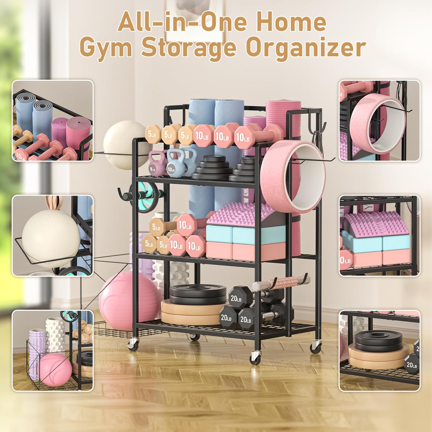 Rangement pour salle de sport  - Home Gym Training avis et prix