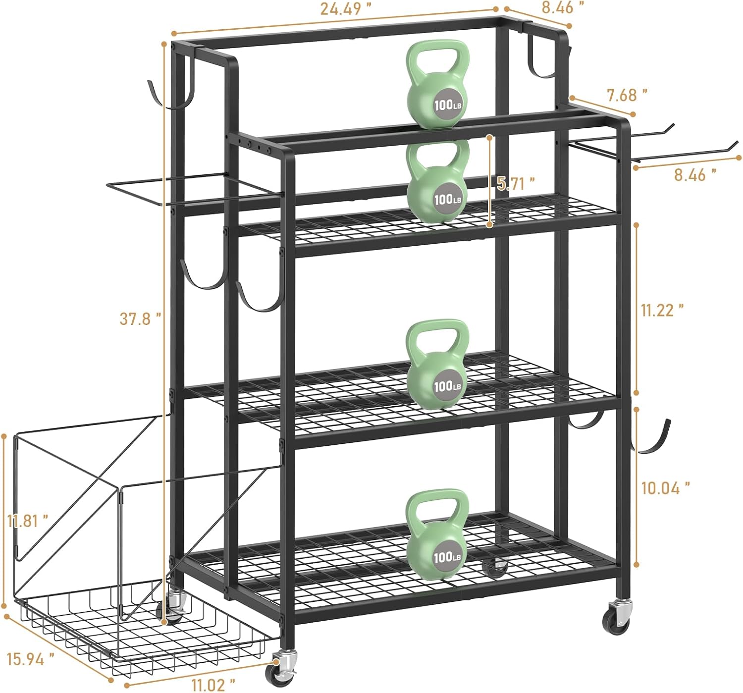 Rangement pour salle de sport  - Home Gym Training avis et prix