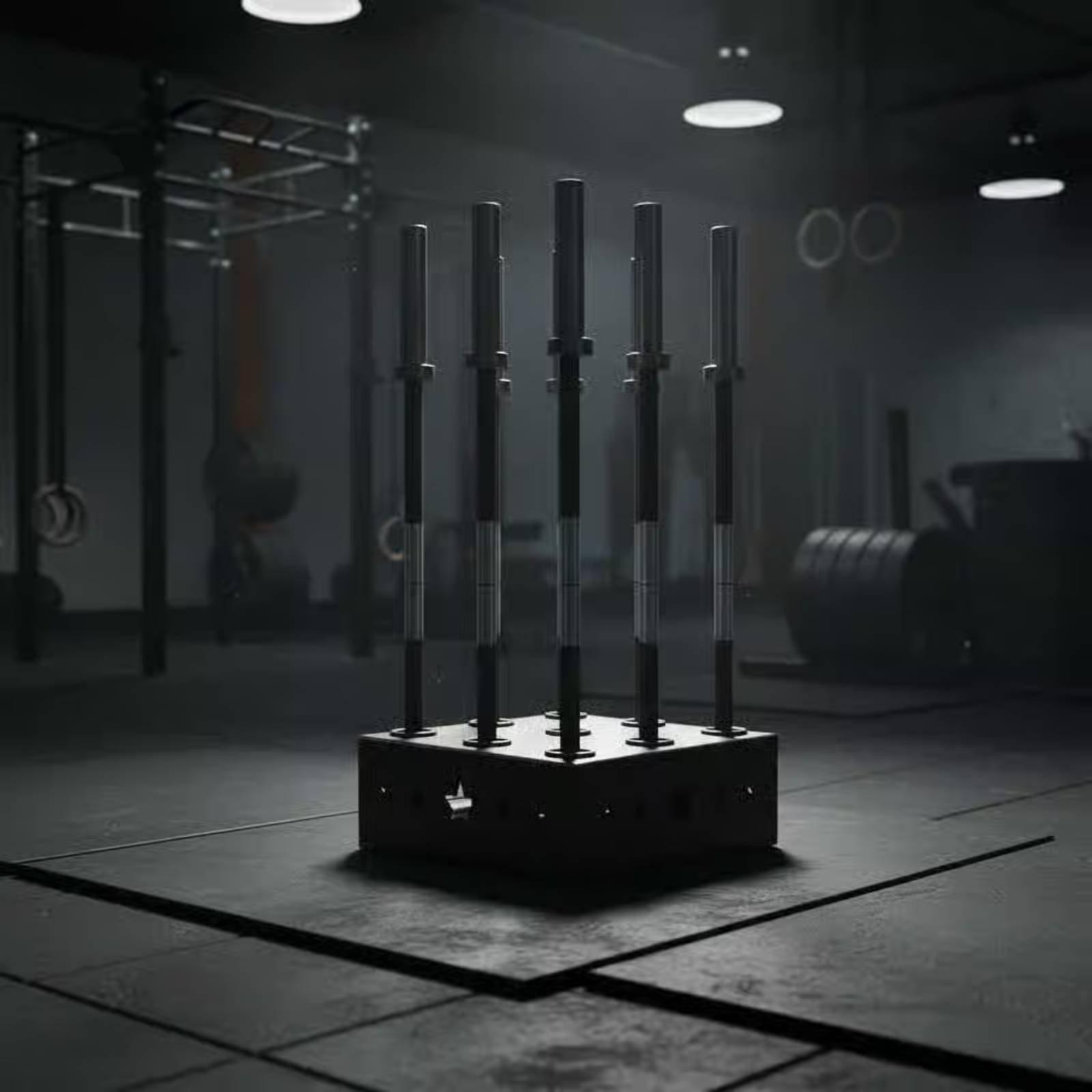 Support de sol pour barres de  - Home Gym Organization avis et prix