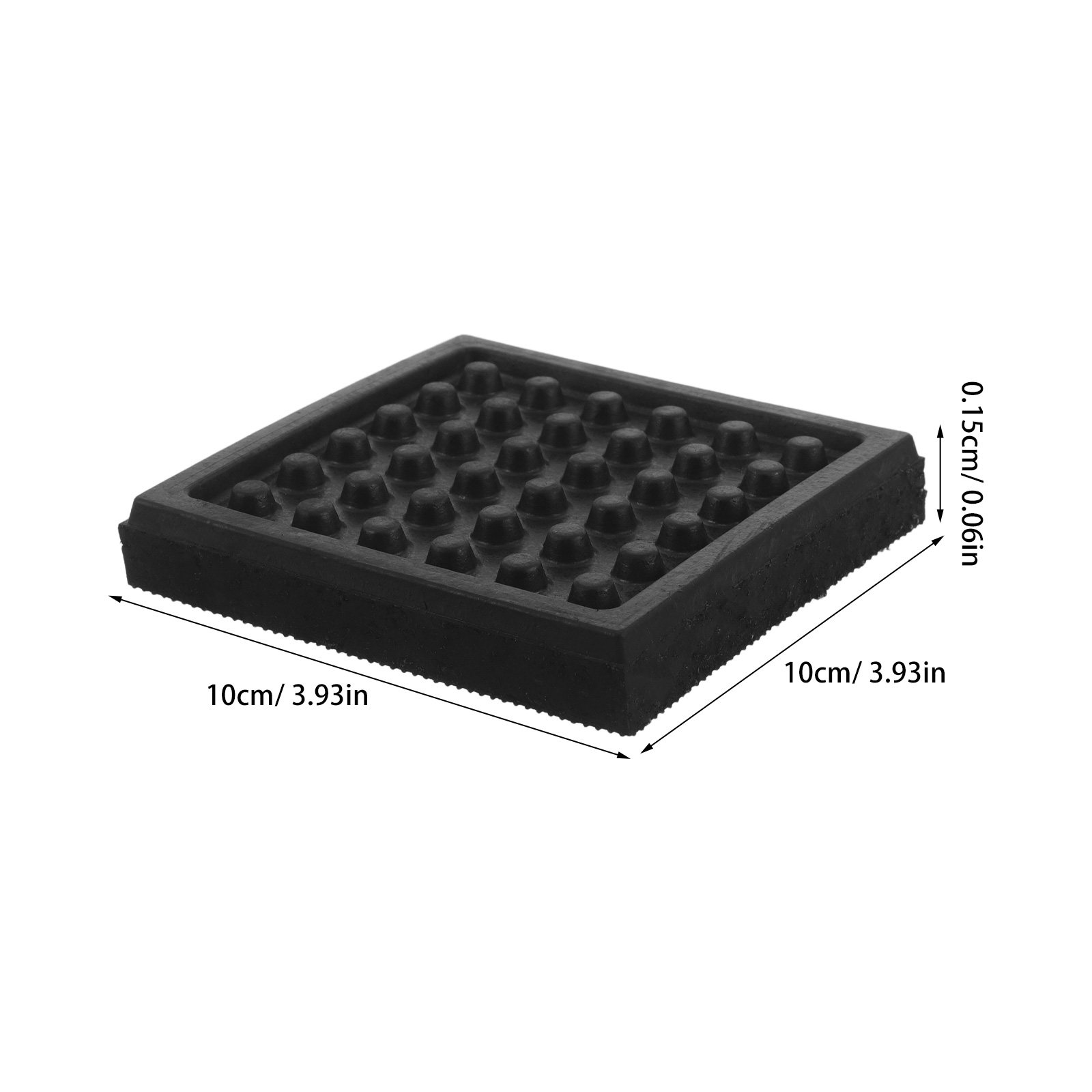 4 pièces de tapis de sol absor - Home Gym Rubber Flooring avis et prix