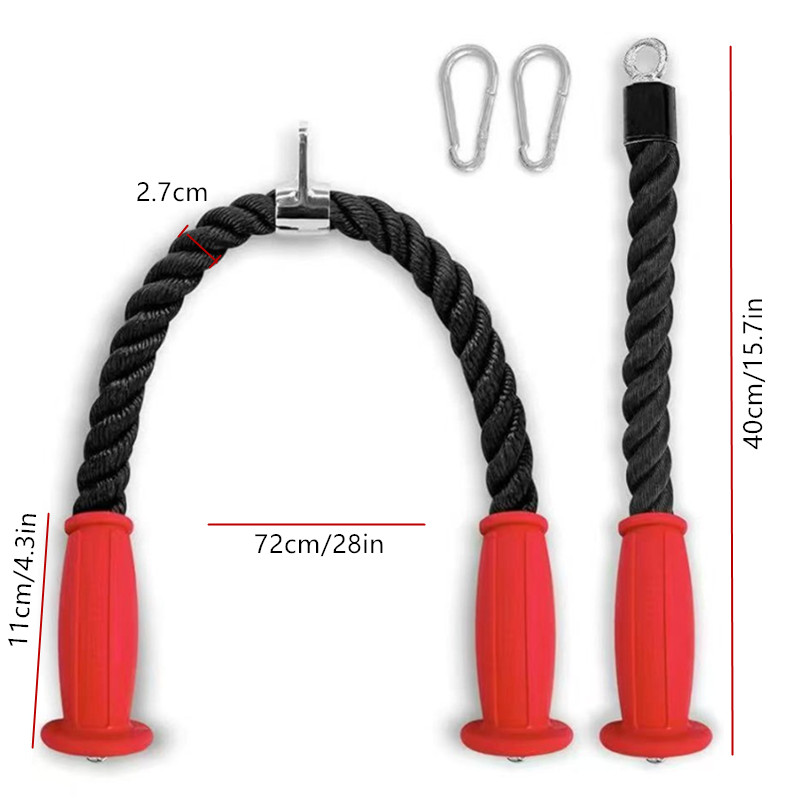 Cordes ergonomiques pour trice - Home Gym Rig avis et prix