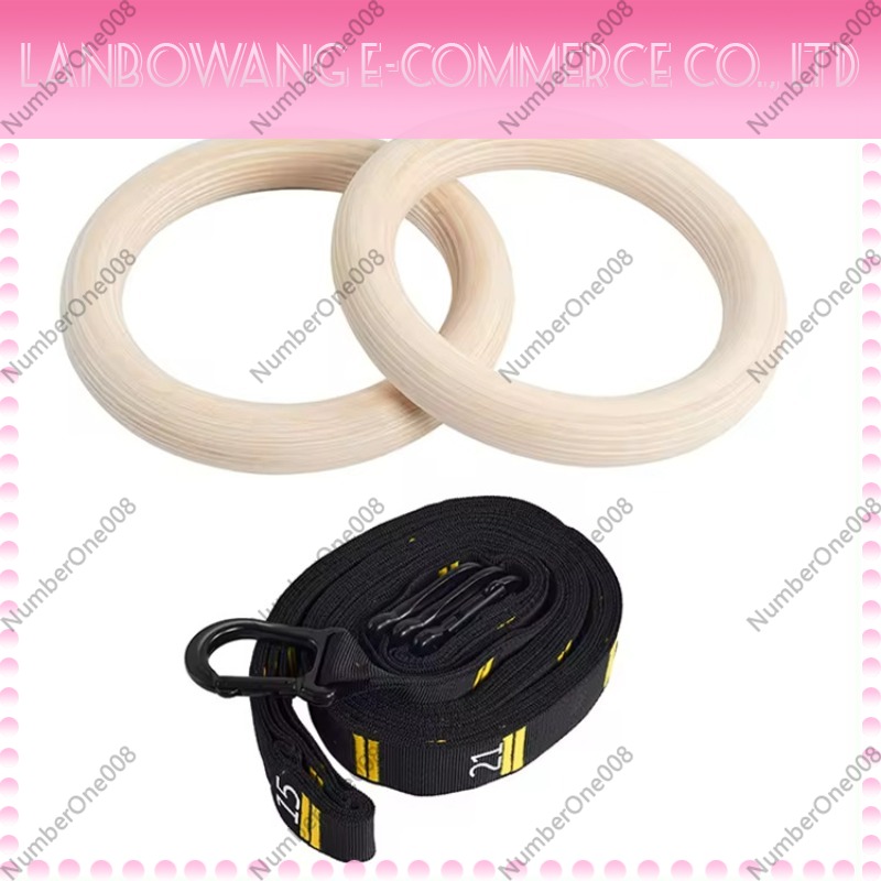 Anneaux de gymnastique en bois - Home Gym Set avis et prix