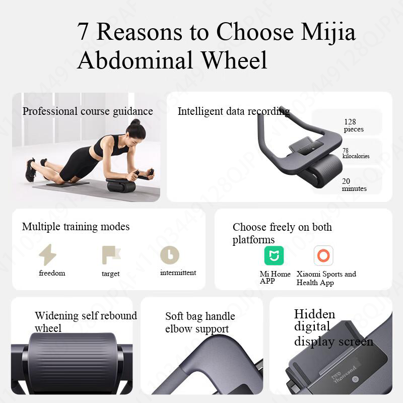 Nouveau Xiaomi Mijia roue abdo - Ab Roller Wheel avis et prix