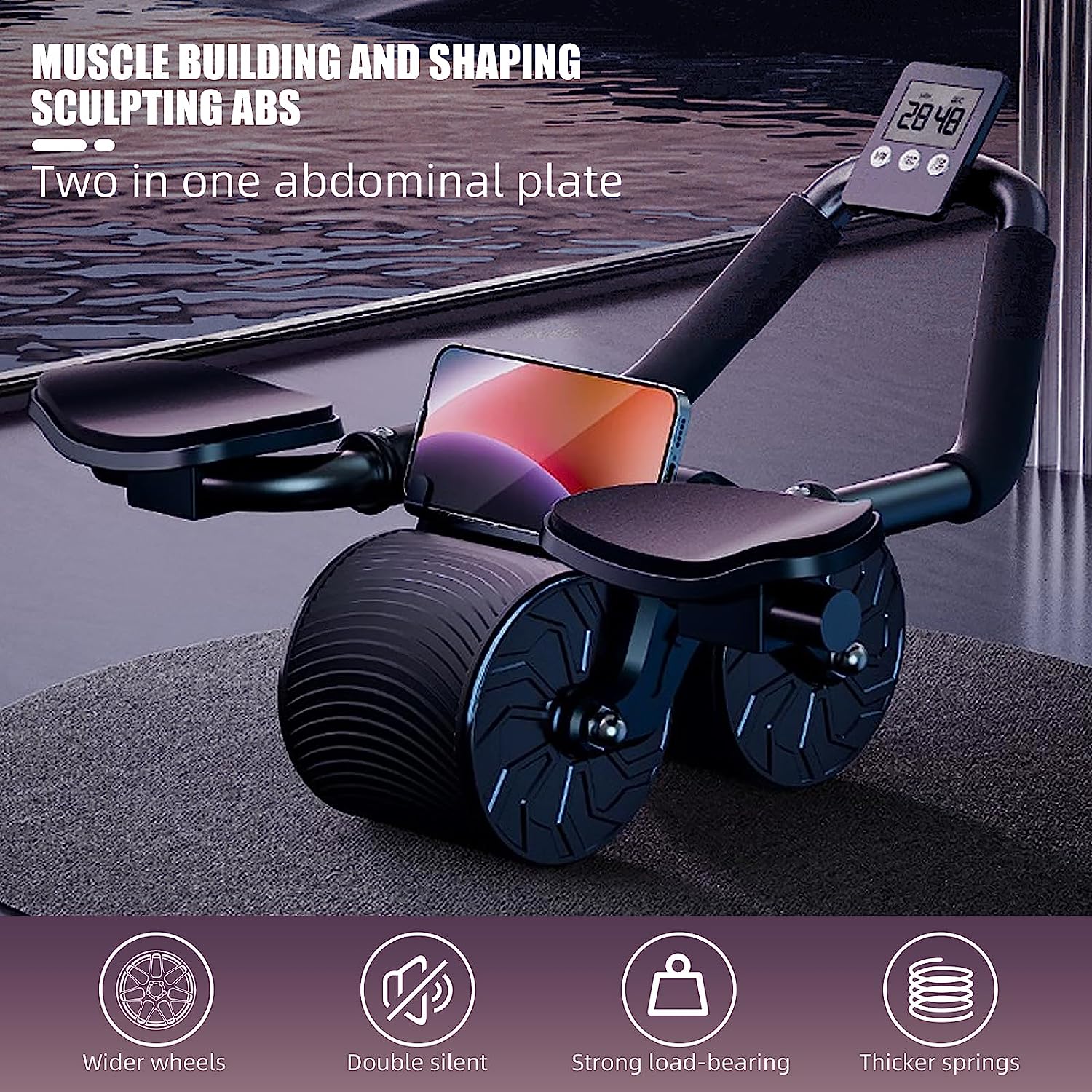 Support de coude rebond automa - Ab Roller Wheel avis et prix