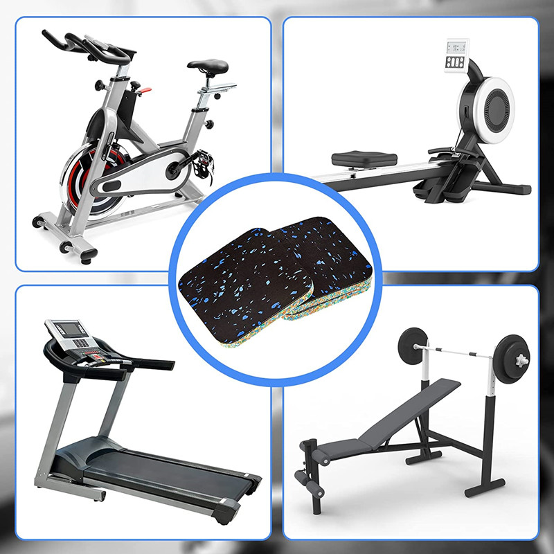 4/6 pièces de tapis d'exercice - Home Gym Rubber Flooring avis et prix