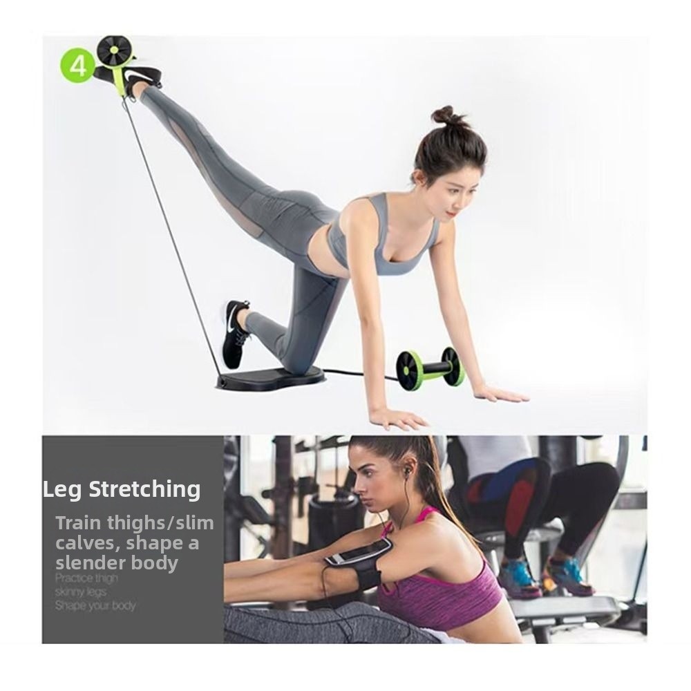 Rouleau abdominal double avec  - Ab Roller Wheel avis et prix