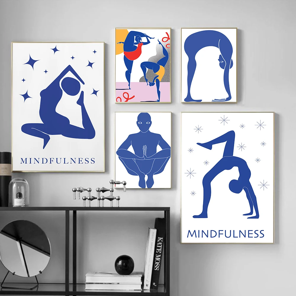 Affiche Murale Abstraite de Po - Home Gym Yoga Room avis et prix